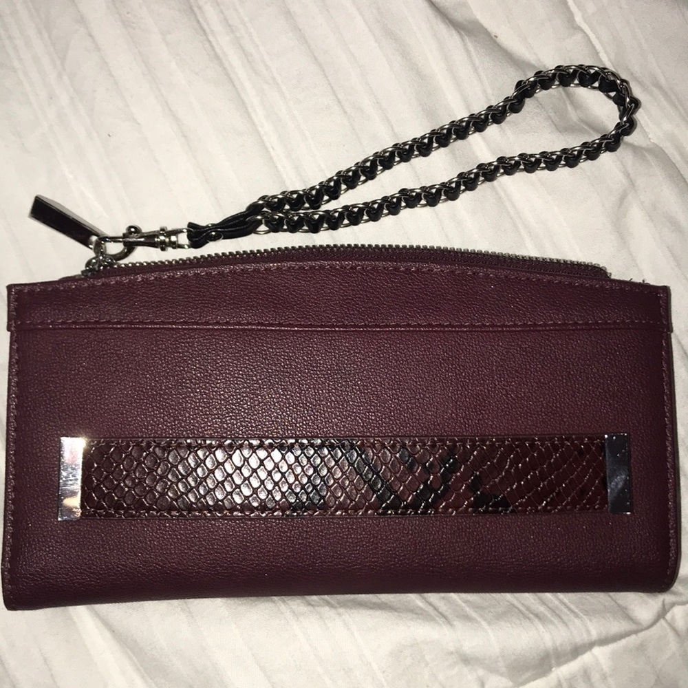Faux Leather Wristlet / Wallet
